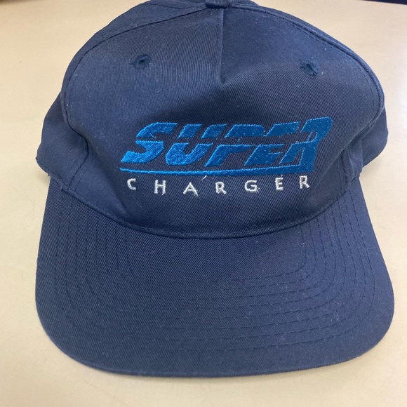 Vintage Super Charger Car Hat - Picture 1 of 4